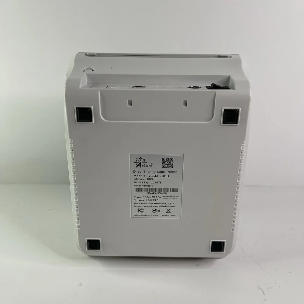 Arkscan Direct Thermal Printer 2054A USB For All Shipping Labels No Power Supply